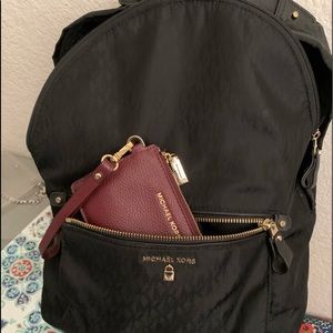 Michael Kors Card Backpack and Wallet wristlet